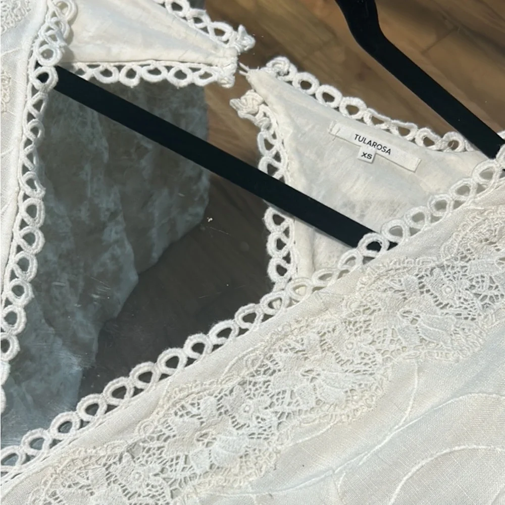 Tularosa White Mini Dress - Picture 5 of 5